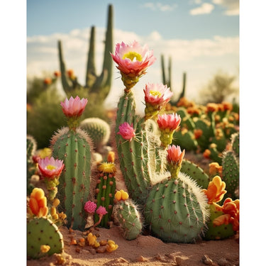 Cactus Wall canvas